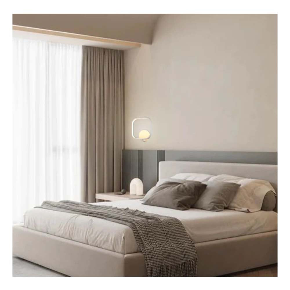 ARBOTANTE CUADRADA LED 10W BCO NEUTRO 4000K PARA INTERIOR 110-220 VOLTS