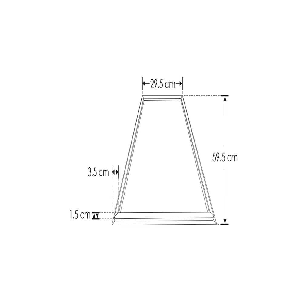 LUMINARIO MARCO LED RECTANGULAR EMPOTRAR/COLGAR 30W 120 BLANCO 85-265V BLANCO NEUTRO IP20 ILUMILEDS