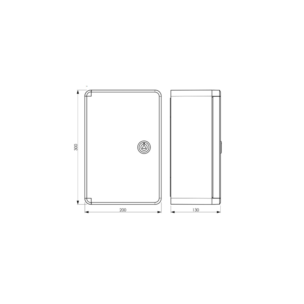 ARMARIO 25X30X13 PUERTA LISA MCA SOLERA