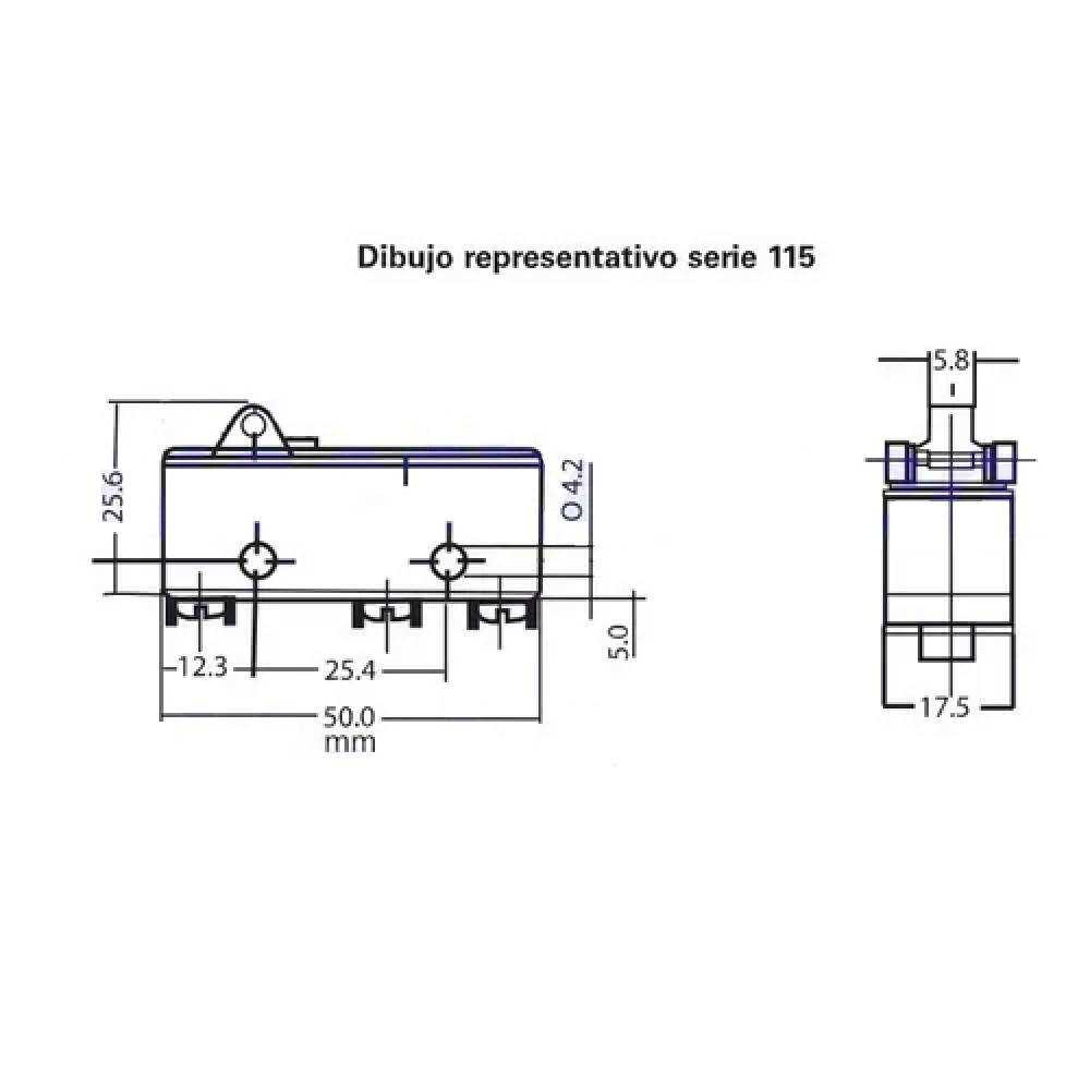 MICRO WD115-005 1P. 2T. 15A. 125-480VCA HARTMAN