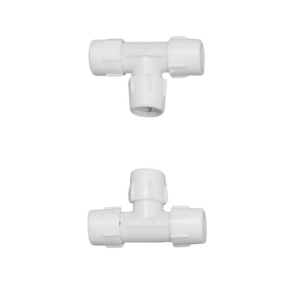 CONECTOR EN FORMA DE T PARA MANGUERA DE BULBOS INCANDESCENTES 2 HILOS ***HAE 2024***