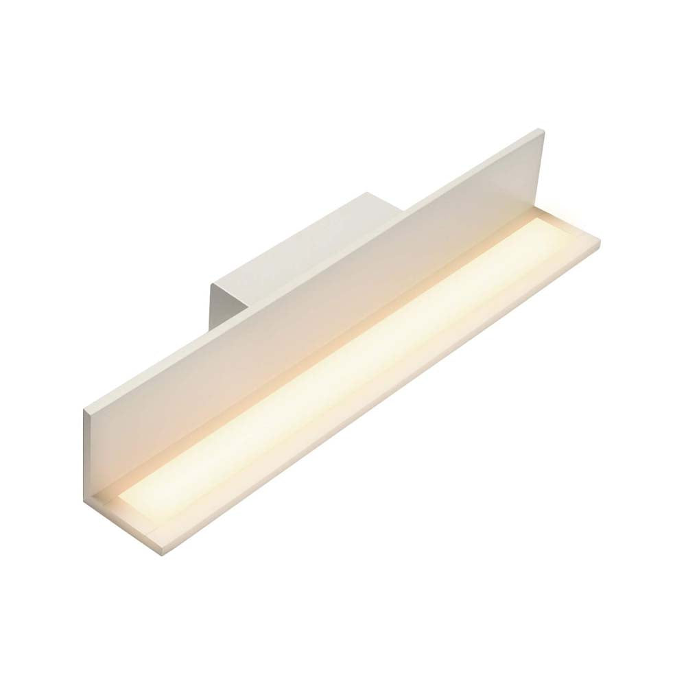 LUM  ARBOTANTE SMD LED DE SOBREPONER EN MURO ALUM BLANCO 9W 2700K DRIVER INC ILLUX