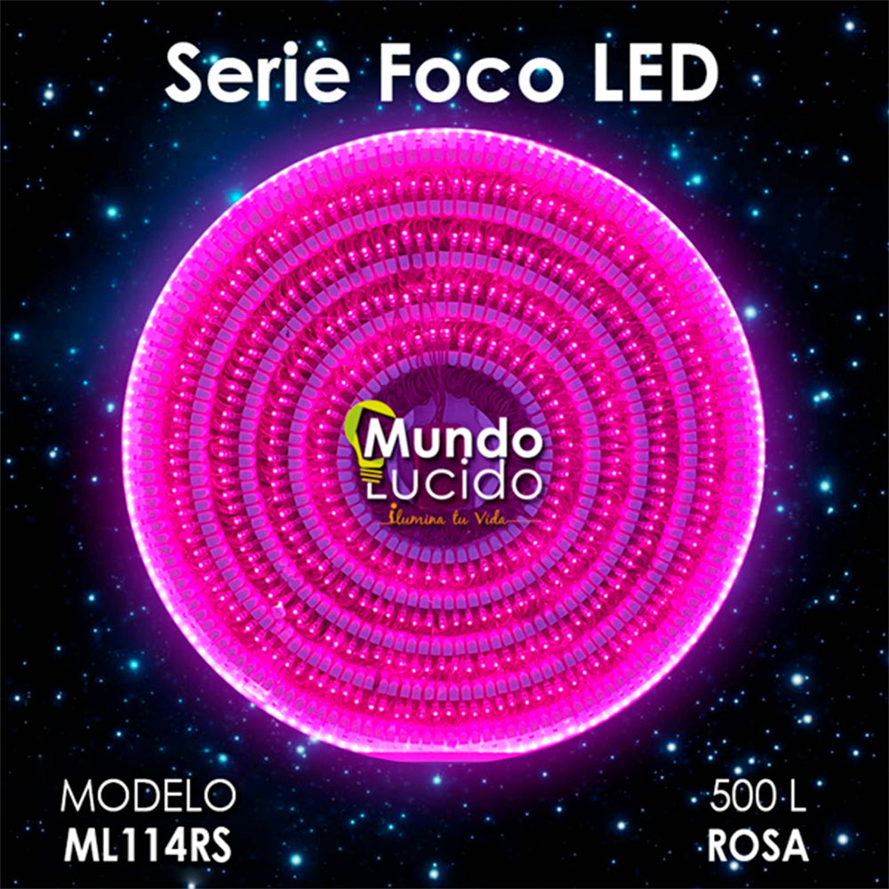 SERIE LED ROSA CABLE ROSA 500L *** EXHIBIDO ***