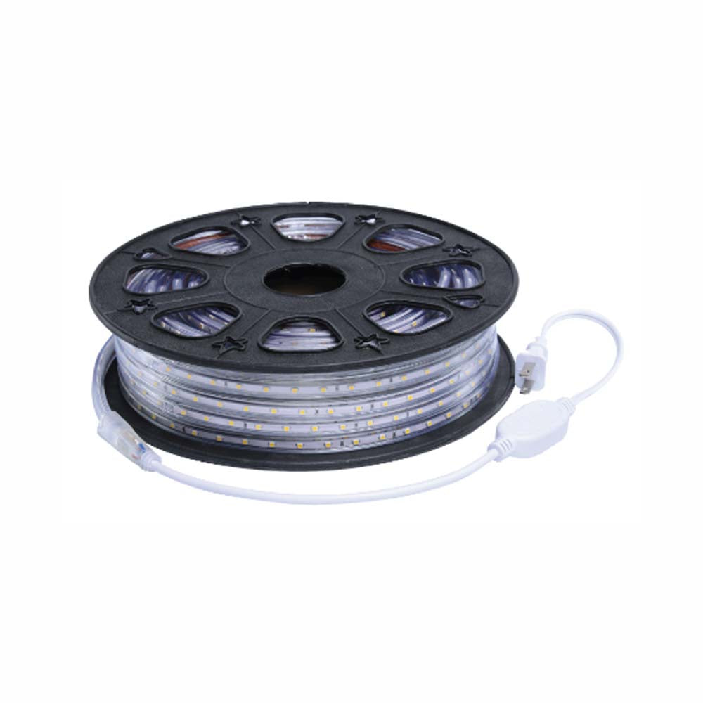 MANGUERA LED PLANA 3528 SMD 127V. B.C. IP65 25MTS. MLED-3528-SMD-127/BC