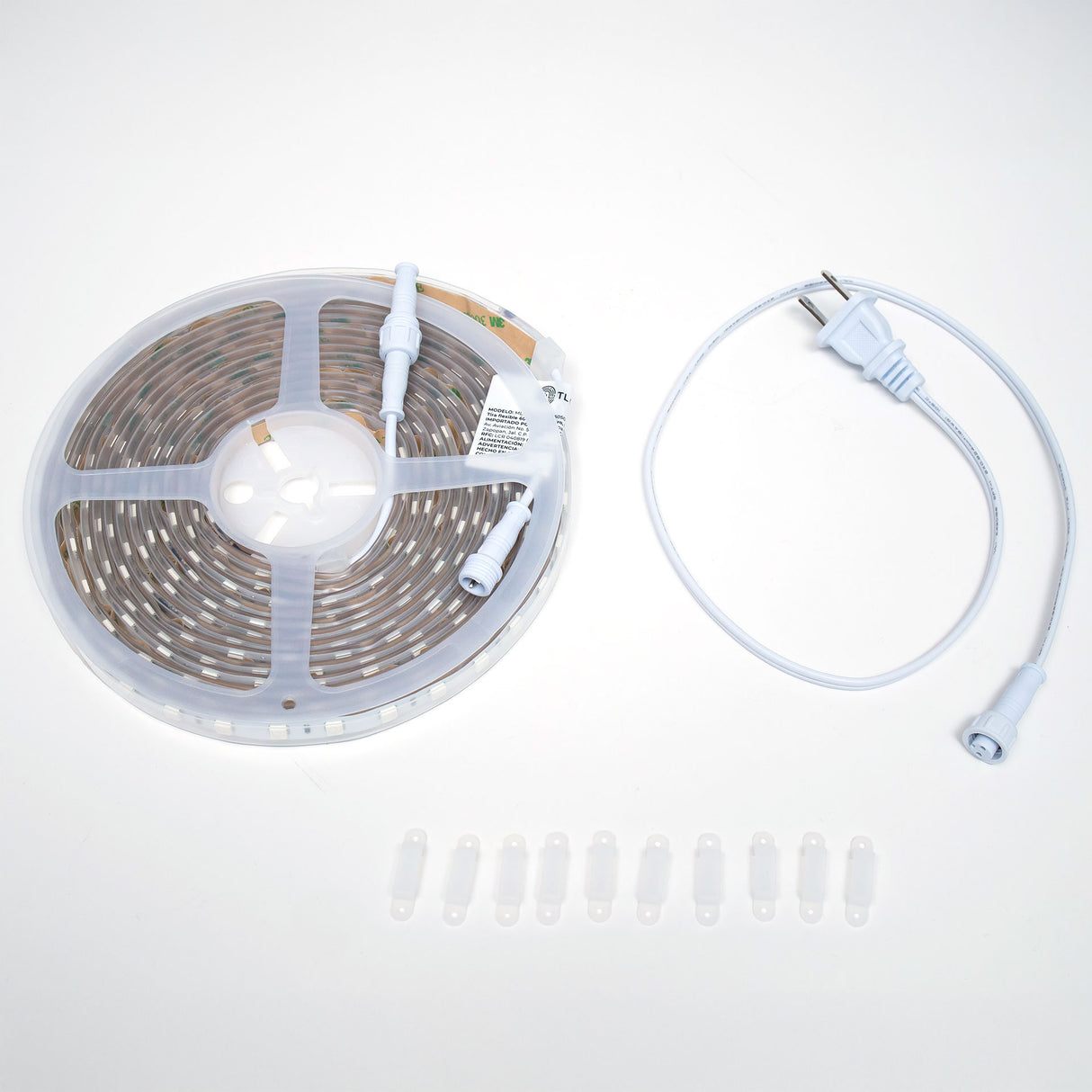 TIRA FLEXIBLE DE LED 5050 SMD 127V IP45 AMBAR MLED-60-IP45-5050-127V-CD/AMB