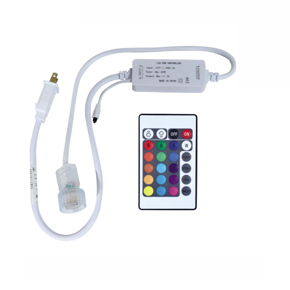 CONTROLADOR PARA MANGUERA DE ALTO VOLTAJE RGB MLED-CONTROL-RGB-127V MCA TECNOLITE