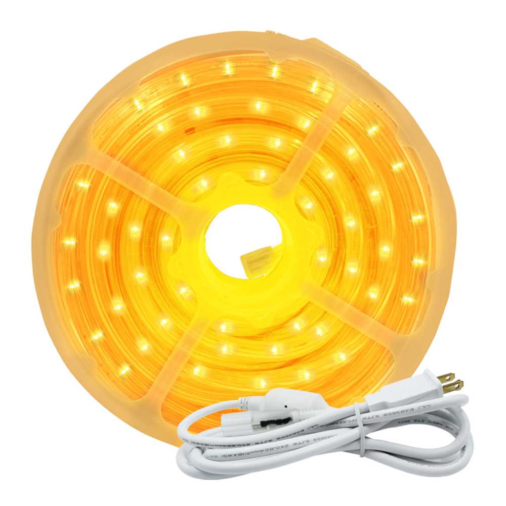 MANGUERA LED REDONDA 2 HILOS 25MTS. 127V. IP65 B.C.