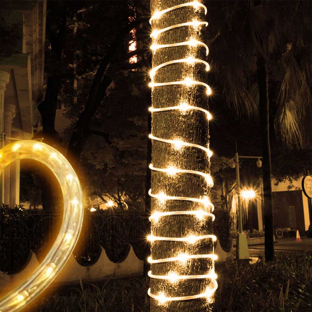 MANGUERA LED REDONDA 2 HILOS 25MTS. 127V. IP65 B.C.