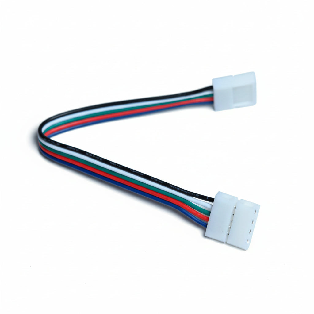 CONECTOR ESQUINA PARA UNIR TIRAS RGBW MCA TECNOLITE