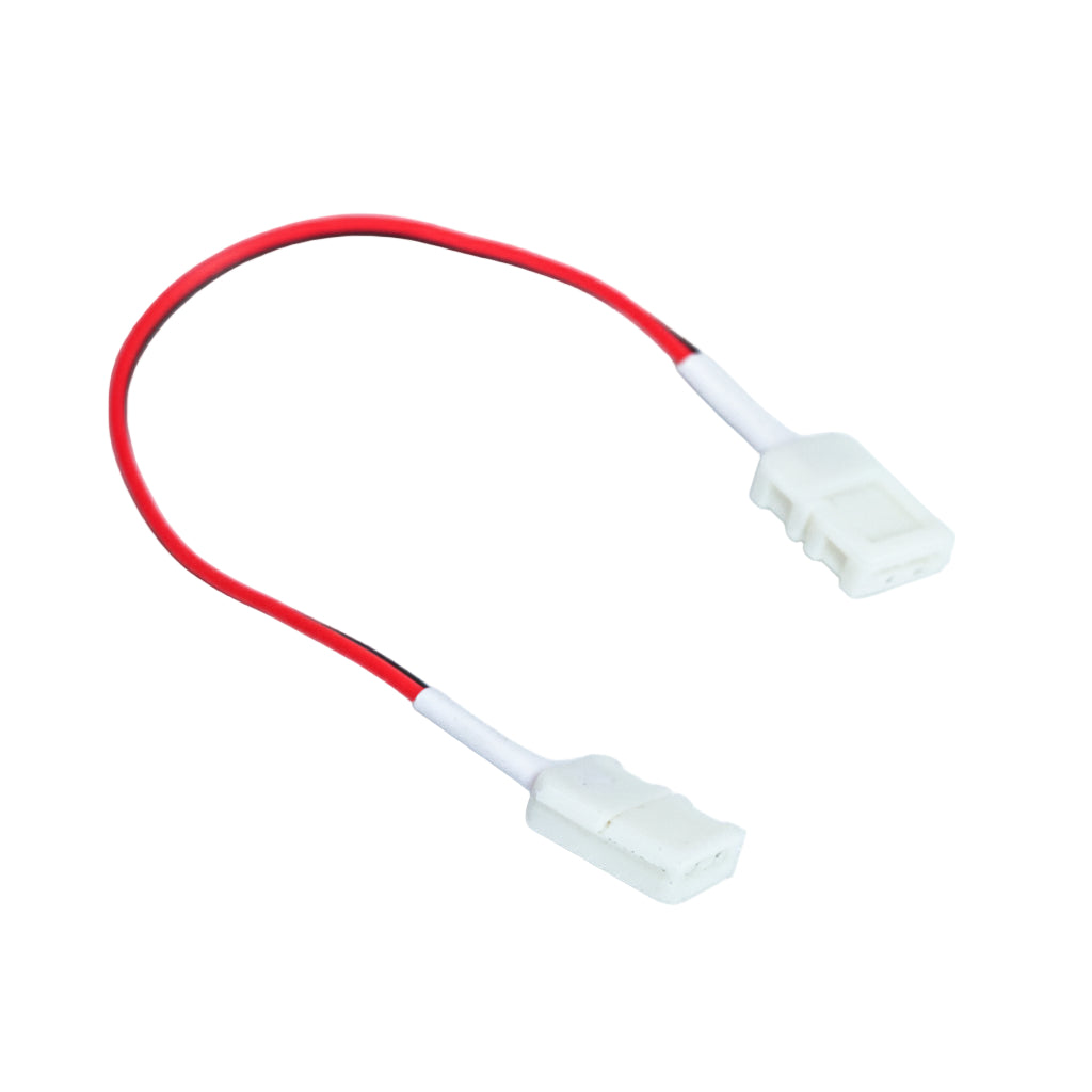 CABLE 4 HILOS C/DOBLE CONECTOR PRESION P/UNIR TIRAS RGB