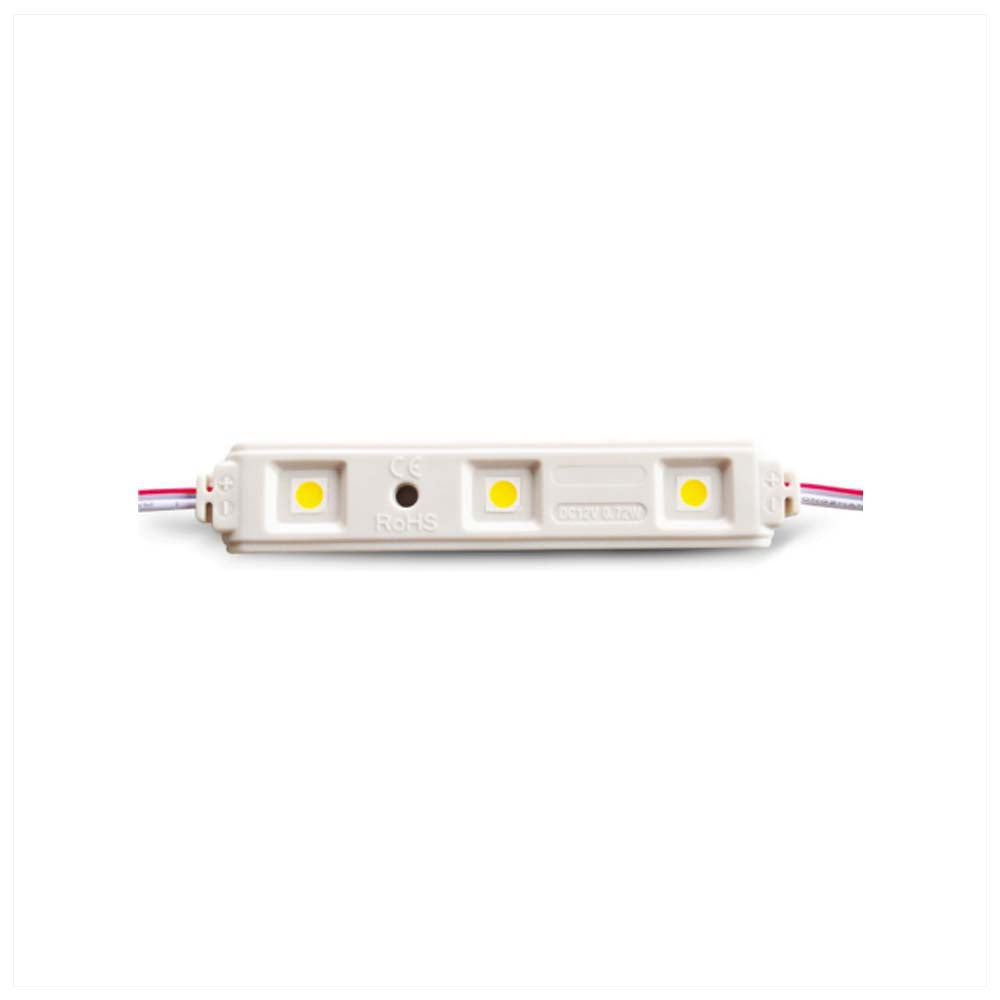 20 MOD. LINEALES PLASTICO ABS 3 LED 5050 SMD INTEGRADOS IP65 12V VERDE 2 MTS *** HASTA AGOTAR*** PASA A TLED-2835-IP66-SS***