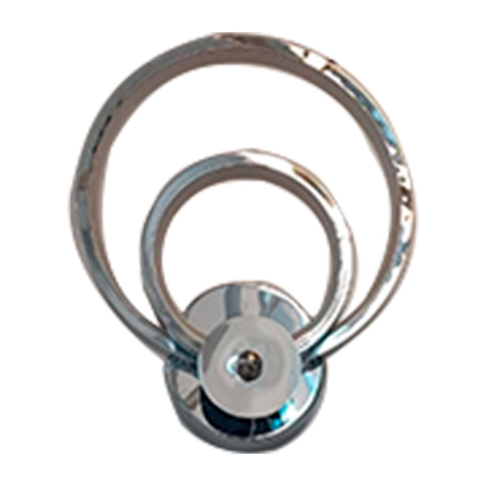 LAMPARA DE PARED ARBOTANTE LED MOON 13W C/3 CAMBIOS DE LUZ CROMO