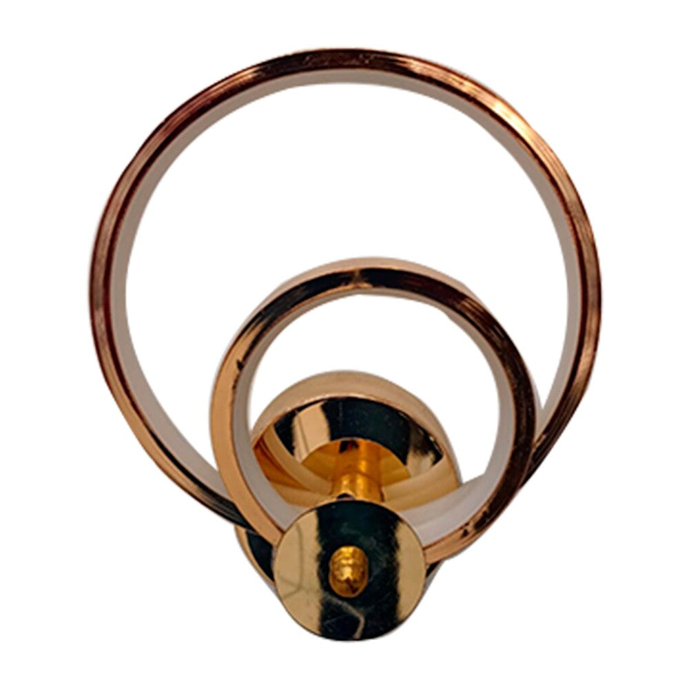 LAMPARA DE PARED ARBOTANTE LED MOON 13W C/3 CAMBIOS DE LUZ ORO