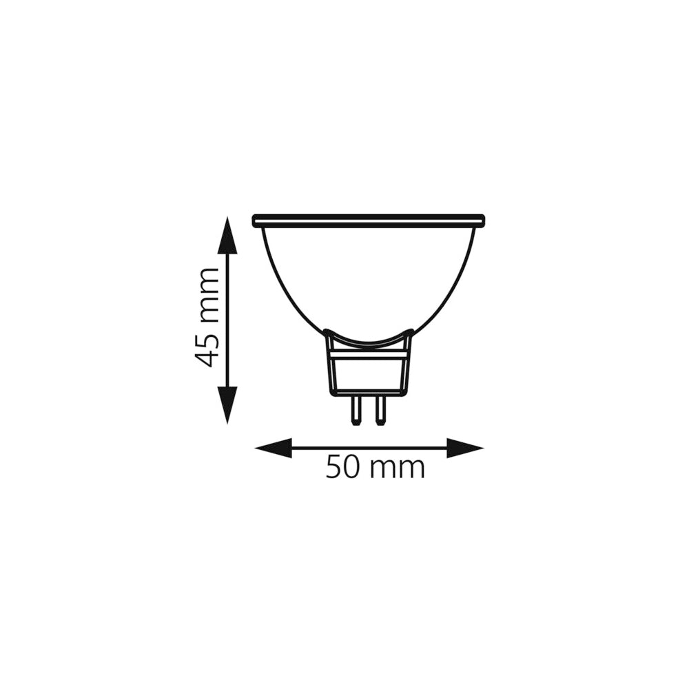 FOCO LED TECNOLITE TIPO MR16 3W LUZ DE DÍA BASE GX5.3 MR16-LED/3W/65H
