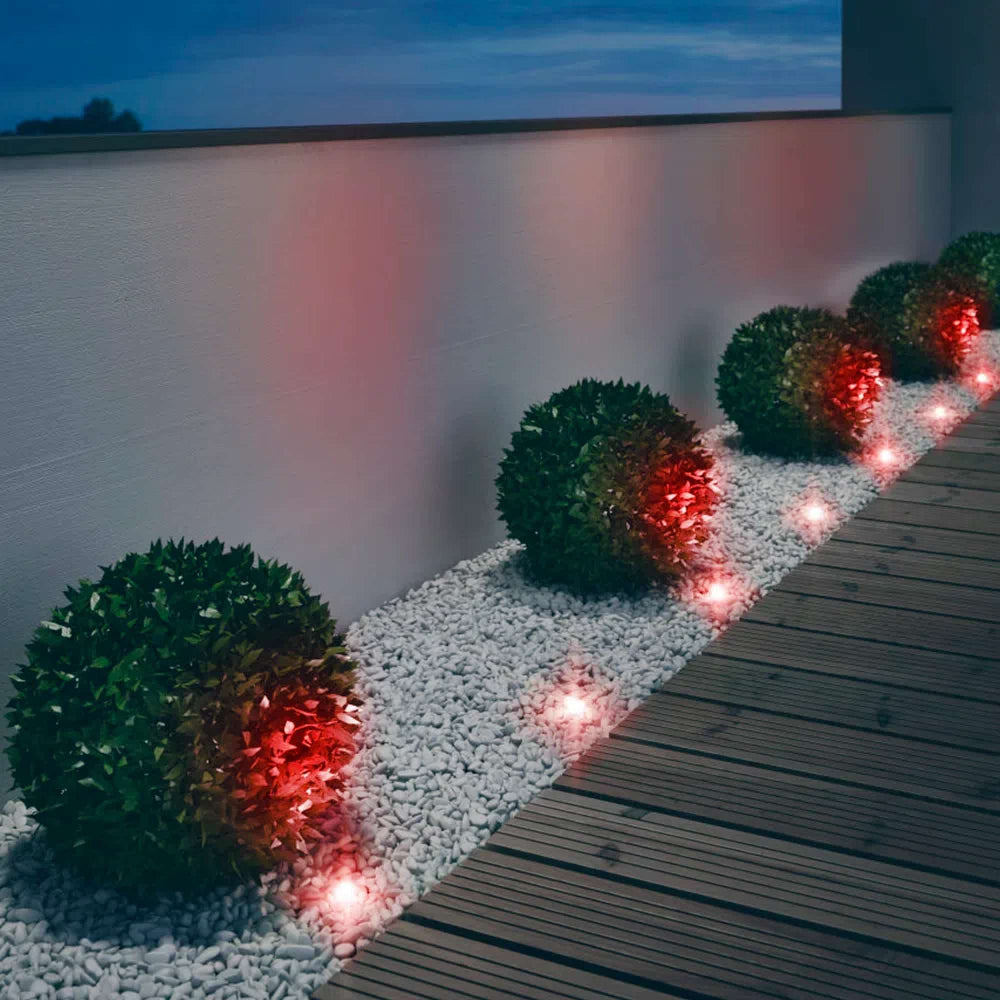 FOCO LED TECNOLITE TIPO MR16 2.3W LUZ ROJA BASE GX5.3