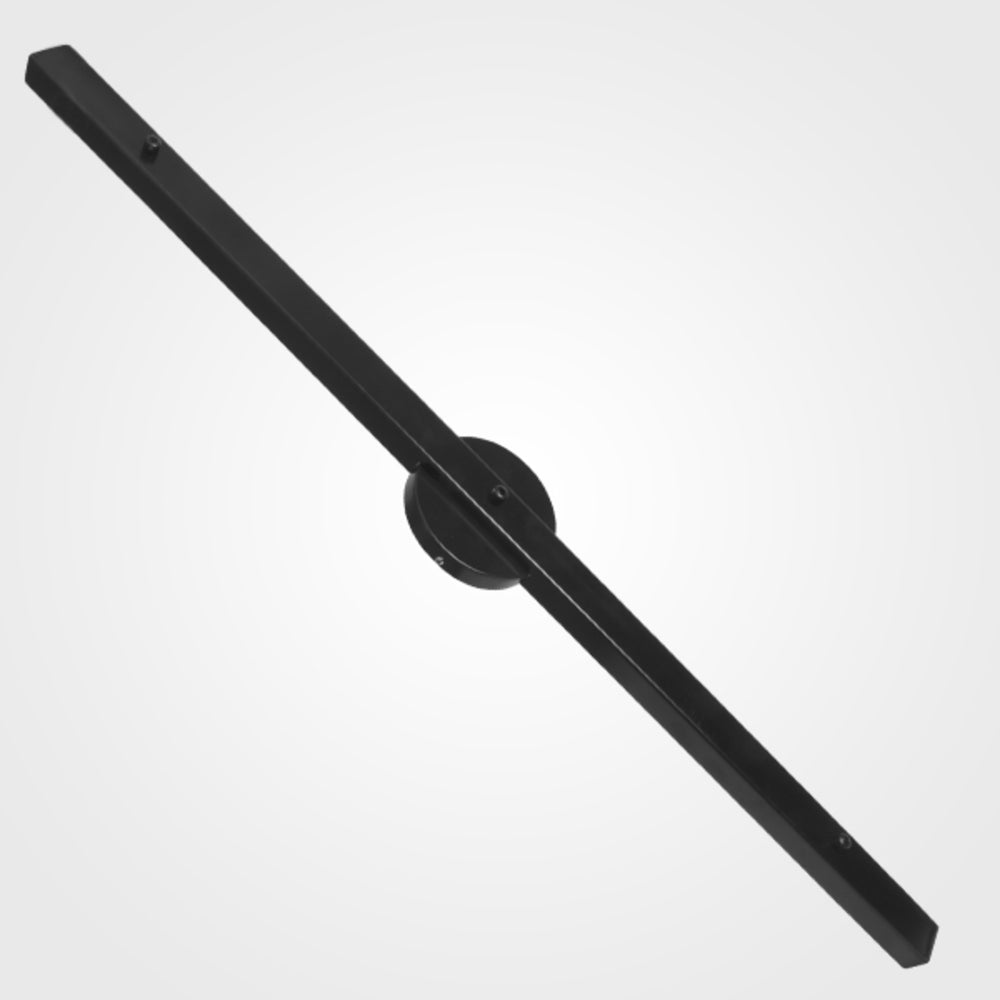 ACCESORIO RIEL PARA CANDIL TERMINADO NEGRO 1.22 X 5CMS