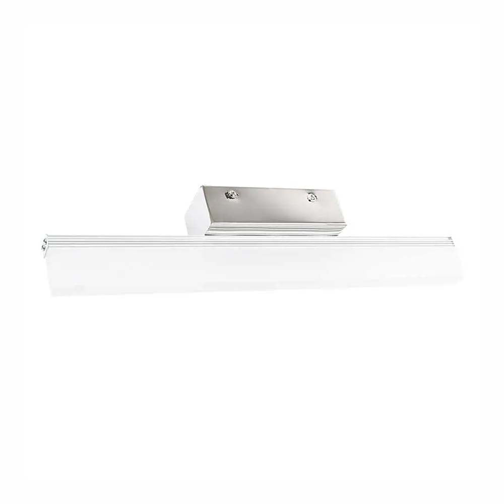 LUMINARIO DE LED P/ PARED 7W 40X8CM COLOR CROMADO MCA MAXXI