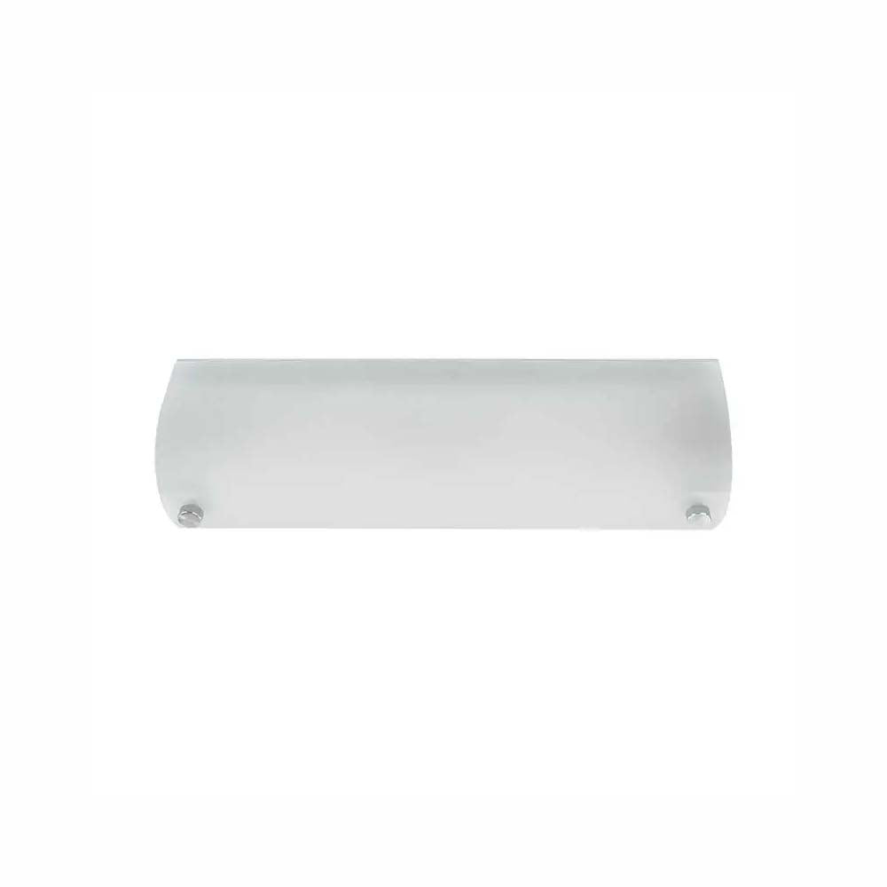 LUMINARIO DE LED P/ PARED CON VIDRIO MATE 8X30CM 2X5W 850LM MCA MAXXI