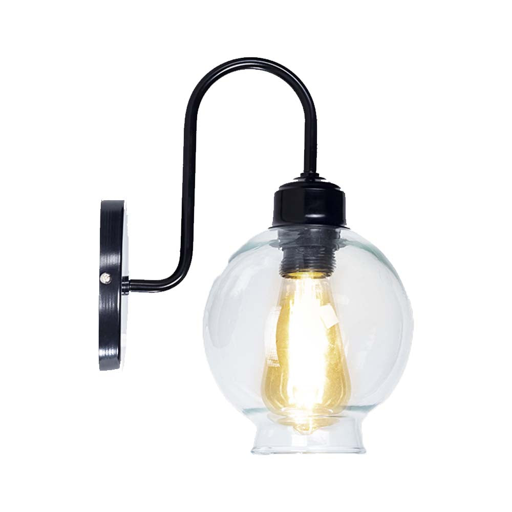 ARBOTANTE 6711 CRISTAL TRANSPARENTE BASE NEGRA