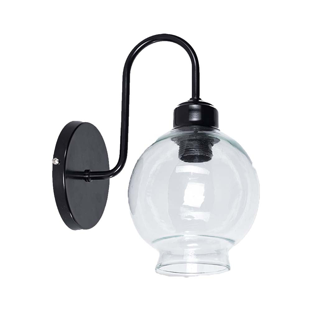 ARBOTANTE 6711 CRISTAL TRANSPARENTE BASE NEGRA
