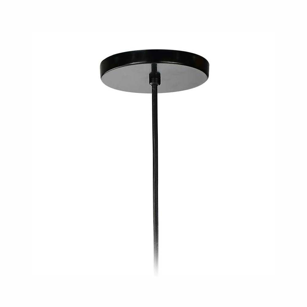 CANDIL CUERPO ALUMINIO CEPILLADO VIDRIO SOPLADO CROMADO 14X120CM E27 127V MAXXI