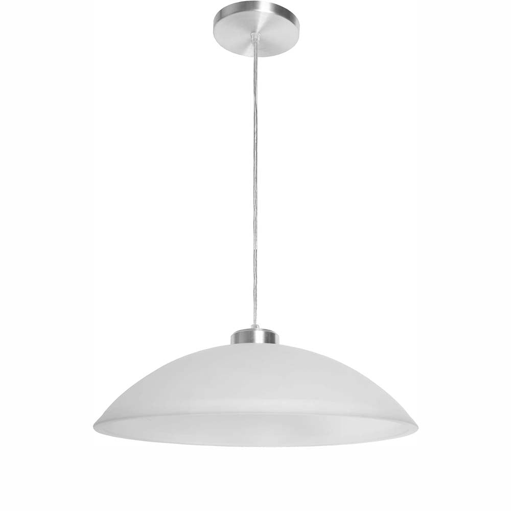 CANDIL CUERPO EN ALUMINIO VIDRIO MATE