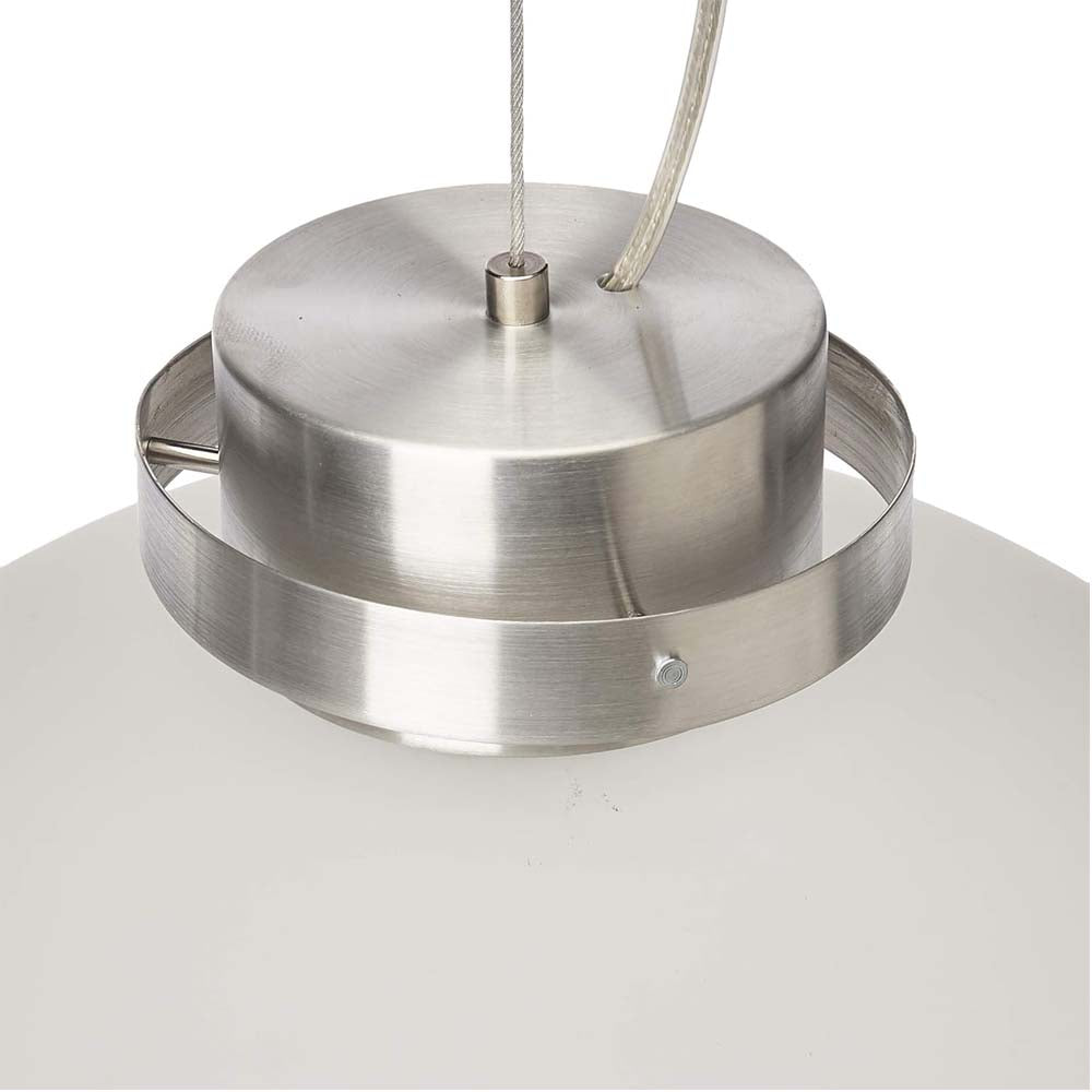 CANDIL CUERPO EN ALUMINIO VIDRIO MATE