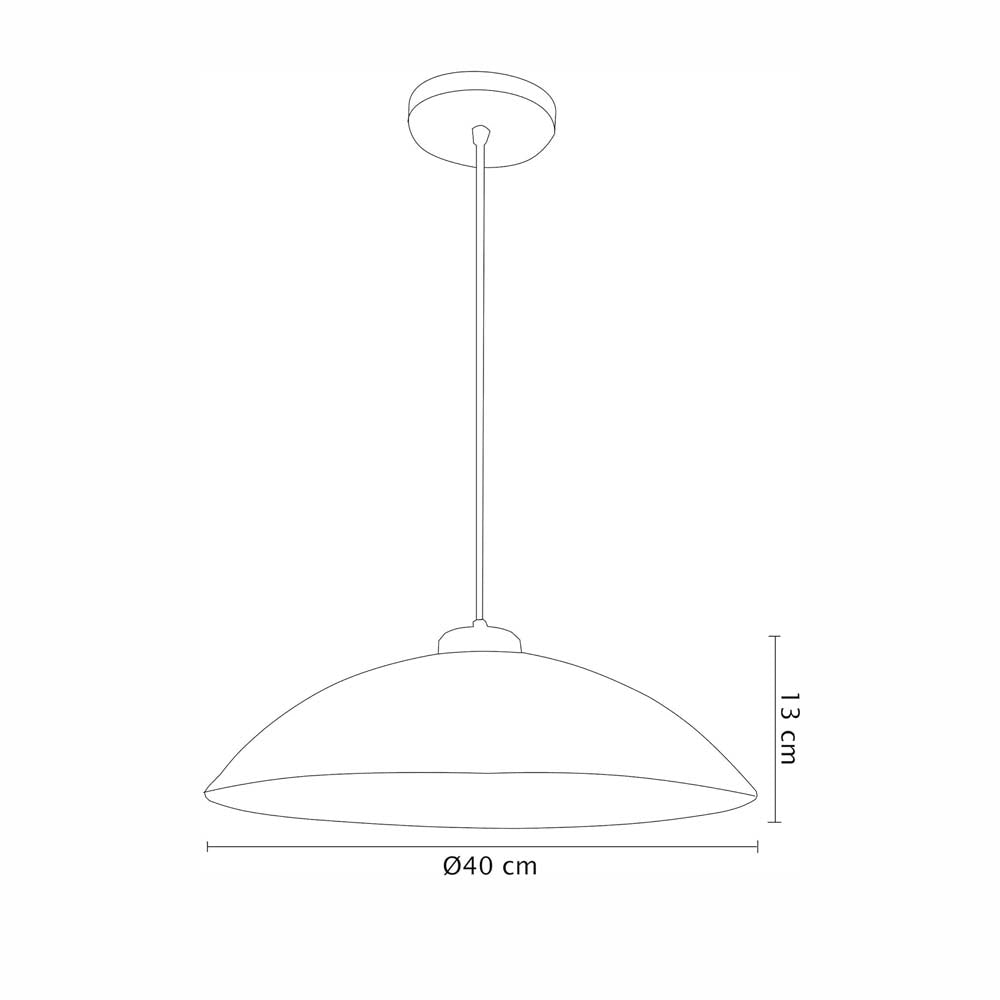 CANDIL CUERPO EN ALUMINIO VIDRIO MATE