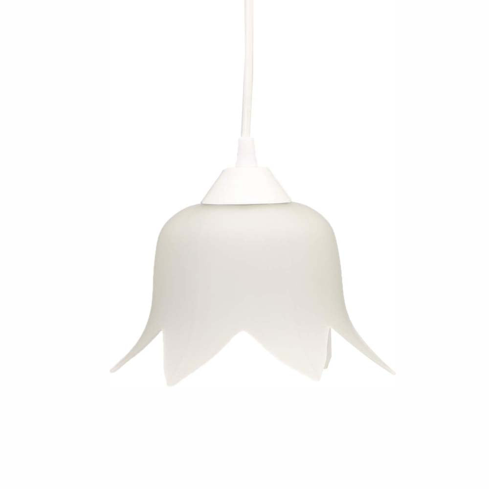 LUMINARIO COLGANTE LAMINA DE ACERO + VIDRIO MATE 16CM H-120CM 127VLAMPARA OPCIONAL NO INCLUIDA(MX-CL6611/B)