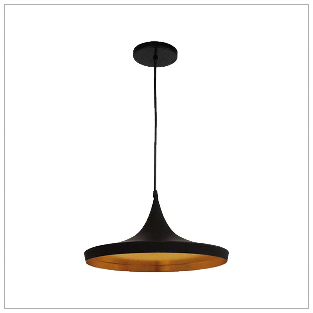 CANDIL CUERPO EN ALUMINIO 200 X 365 MM. 1200 MM. MAX NEGRO