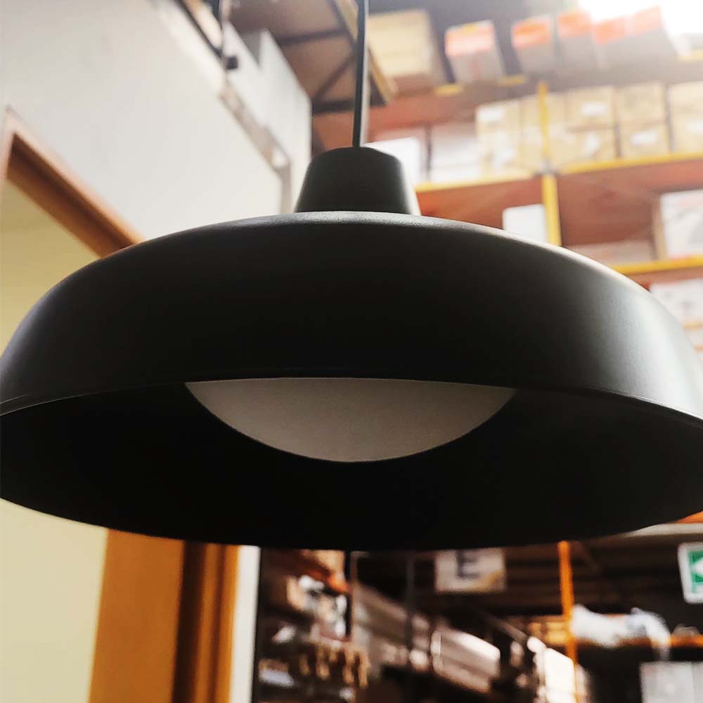 LUMINARIO COLGANTE CAMPANA DE VIDRIO COLOR GRIS MX-CL8034/G/LED30 MAXXI