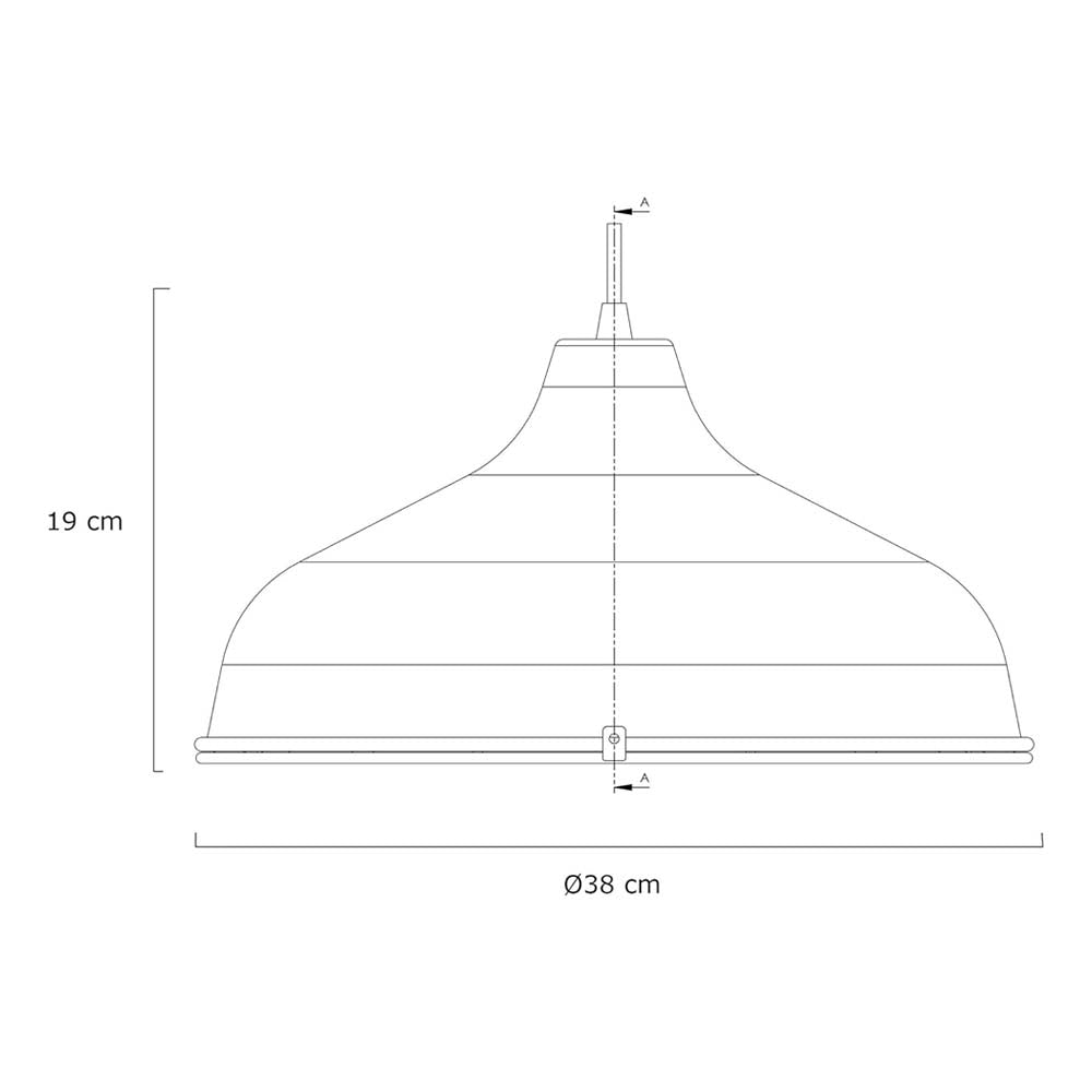 LUMINARIO COLGANTE LAMINA DE ACERO NEGRO + REJILLA COLOR NEGRO 36CM H-18CM 127V LUZ BLANCA LAMPARA OPCIONAL NO INCLUIDA