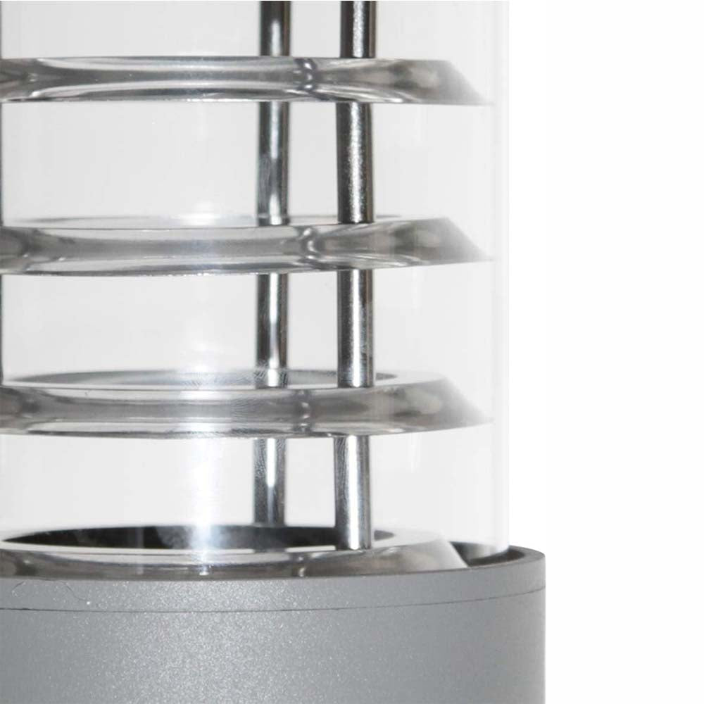 ARBOTANTE DE EXTERIOR CUERPO EN ALUMINIO E26 IP54 GRIS T.E. AGOSTO 2024