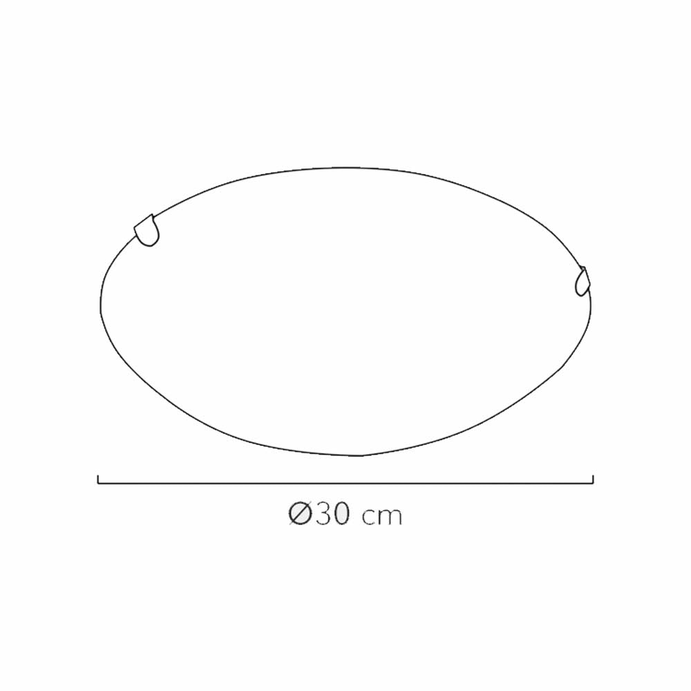 LUMINARIO DE TECHO PLAFON LAMINA DE ACERO + VIDRIO TIPO ALABASTRO 127V LAMPARA OPCIONAL NO INCLUIDA MCA MAXXI