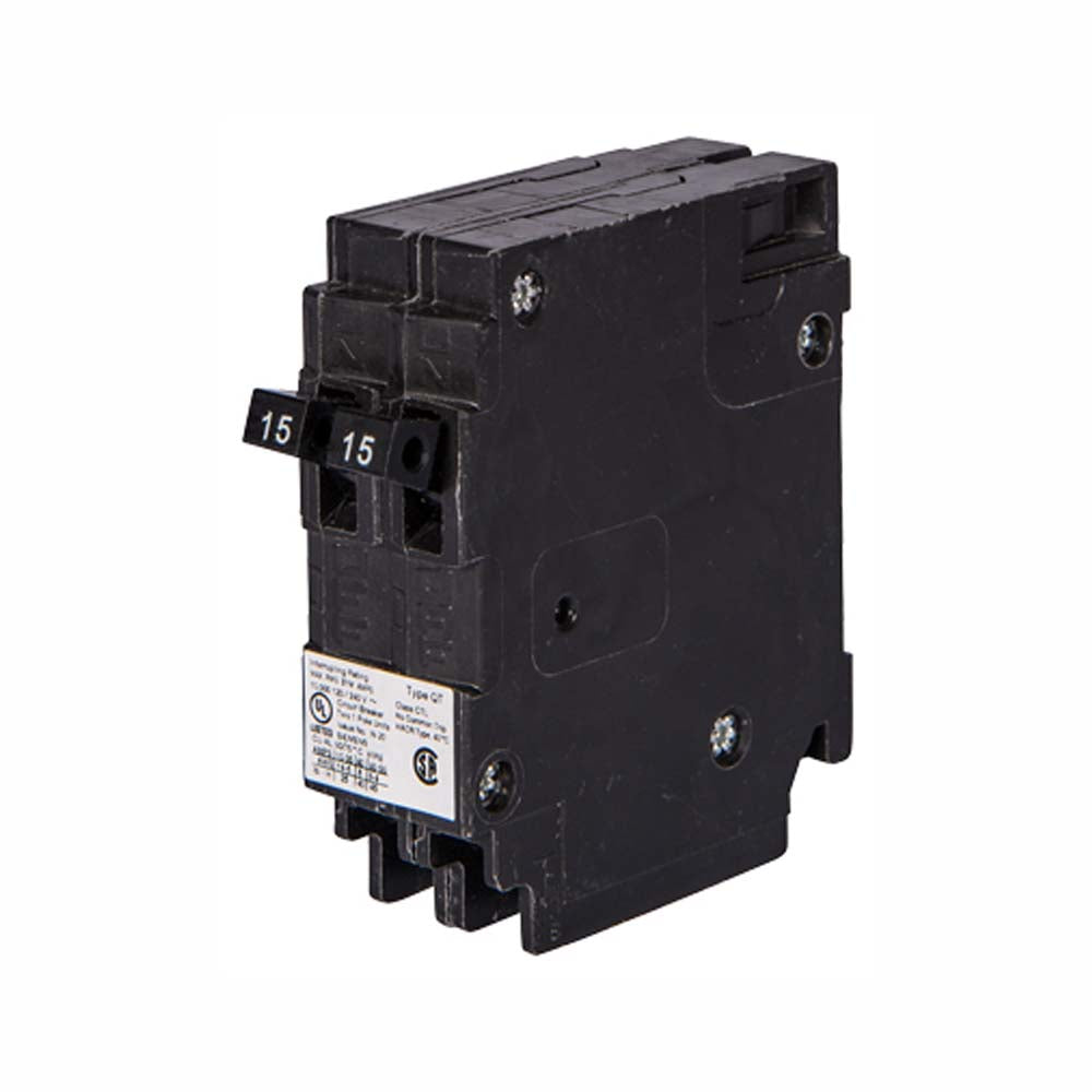 INTERRUPTOR TERMOMAGNETICO QP DUPLEX 15/15A 1P 120V 10K QT