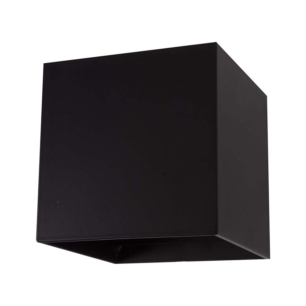 LUMINARIO DE LED P/PARED 2X3W 6000K IP45 10X10CM NEGRO ANGULO AJUSTABLE MCA MAXXI T.E. AGOSTO 2024