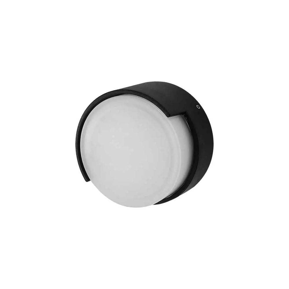 LUMINARIO DE LED P/PARED 10W 6000K IP54 11.4X6.6CM NEGRO C/DIFUSOR MCA MAXXI**SIN TIEMPO DE ENTREGA***HAE2024*