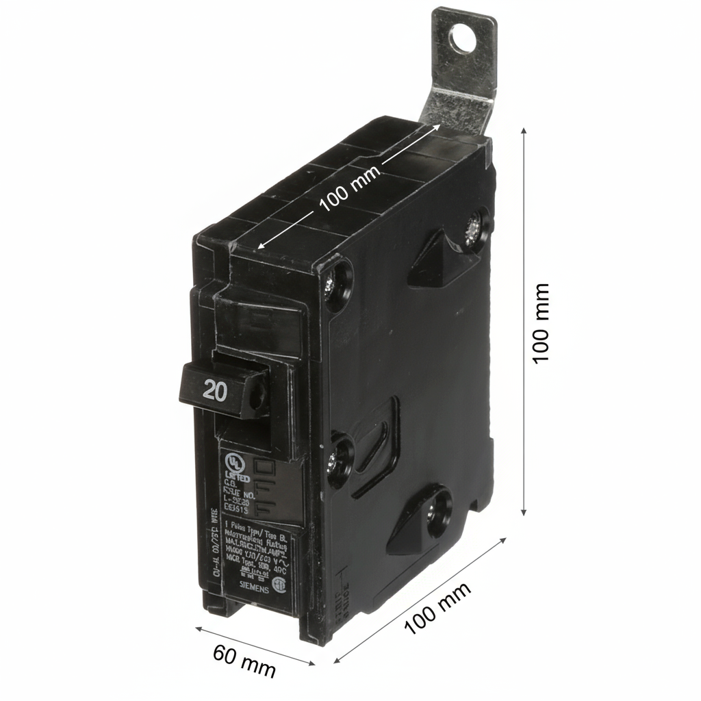 INTERRUPTOR TERMOMAGNETICO BL 1X20A SIEMENS