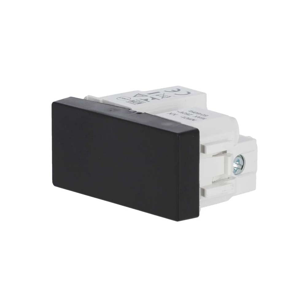 APAGADOR SENCILLO 16AX NEGRO SOFT