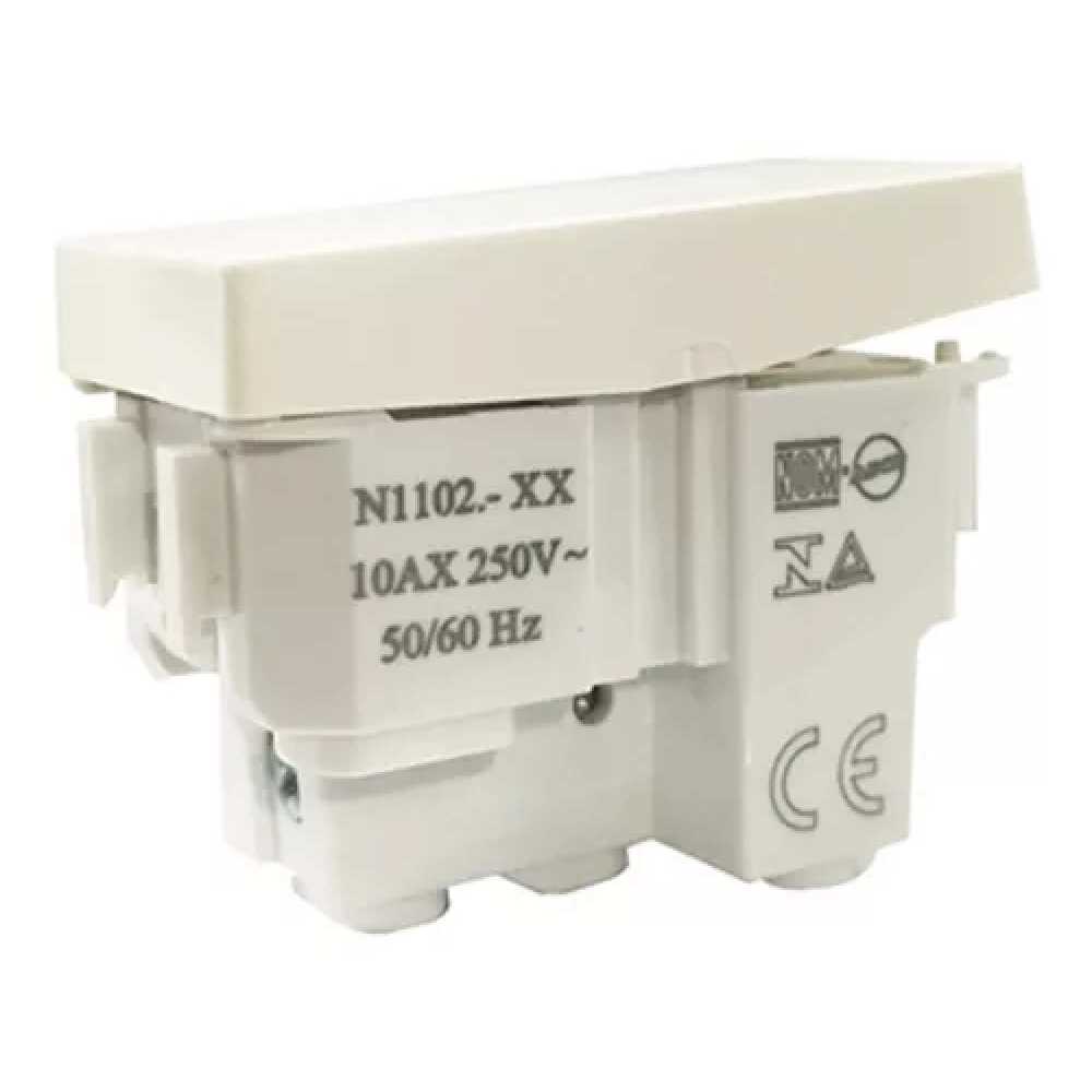 APAGADOR 4 VÍAS ESTEVEZ UNNO SIN PILOTO BLANCO