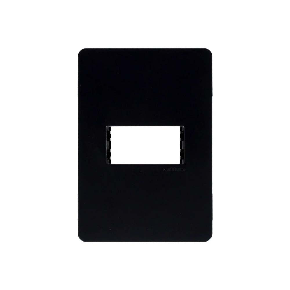 PLACA UNNO 1 MOD NEGRO SOFT CHASIS NEGRO