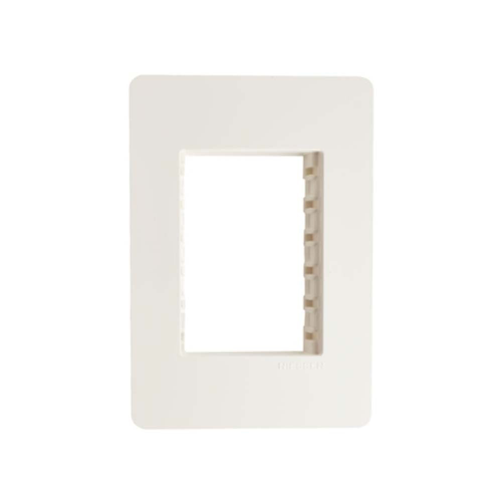 PLACA ESTEVEZ UNNO 3 MÓDULOS BLANCO CHASIS BLANCO