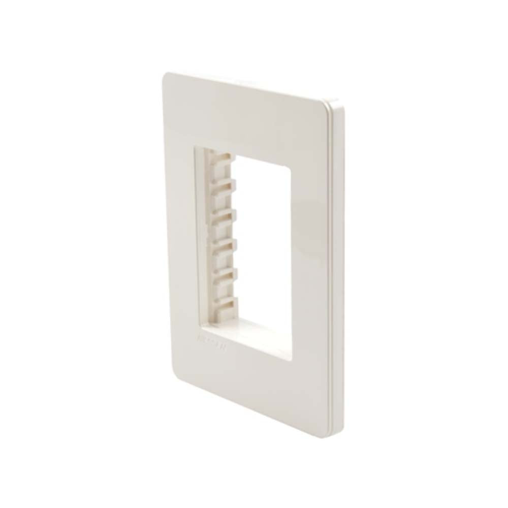 PLACA ESTEVEZ UNNO 3 MÓDULOS BLANCO CHASIS BLANCO