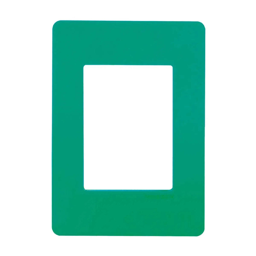 PLACA ESTEVEZ UNNO 3 MÓDULOS MENTA CHASIS BLANCO