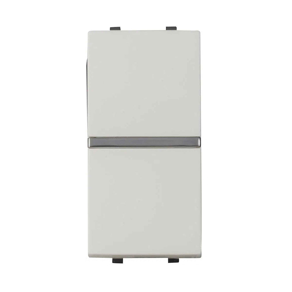 APAGADOR DE ESCALERA ESTEVEZ ZENIT 1 MÓDULO BLANCO