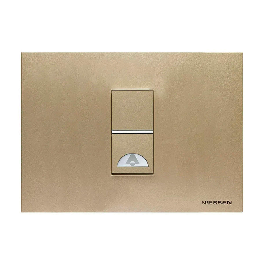 BOTÓN PARA TIMBRE ESTEVEZ ZENIT CAMPANA 1 MÓDULO CAVA