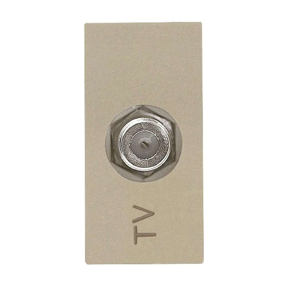 TOMA COAXIAL DE TV ESTEVEZ ZENIT 1 MÓDULO CAVA