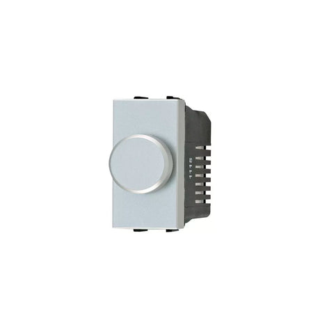 ATENUADOR DE LUZ ESTEVEZ ZENIT ROTATIVO 1 MÓDULO PLATA