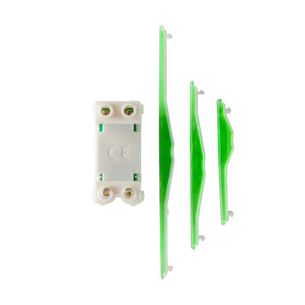 KIT DE ILUMINACIÓN LED ESTEVEZ ZENIT PARA APAGADOR Y PULSADOR 1.5 2 Y 3 MÓDULO BLANCO