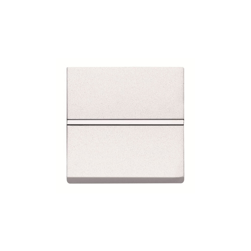 APAGADOR SENCILLO ESTEVEZ ZENIT 2 MÓDULOS BLANCO